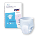 Seni Active Super Moderate to Heavy Absorbent Underwear, Small (Case of 88)