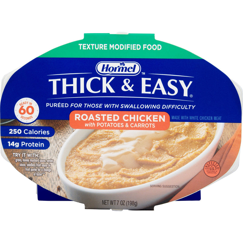 Thick & Easy Roasted Chicken with Potatoes and Carrots Purée Thickened Food (Case of 7)