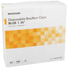 McKesson Disposable Bouffant Surgical Caps, Blue, Elastic Closure, X-Large, 24" (100/BX) 