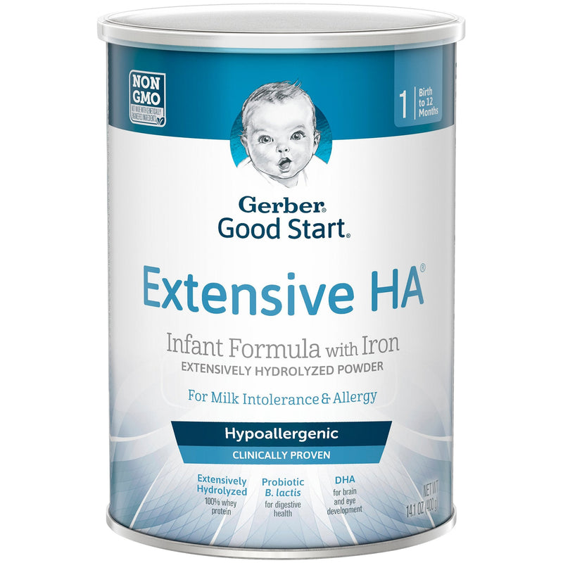 Nestle Healthcare Nutrition Gerber Extensive HA Powder Infant Formula, 14.1-ounce can (6/CS) 