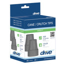 drive Crutch Tip, 7/8 Inch Diameter (Case of 8 Pairs)