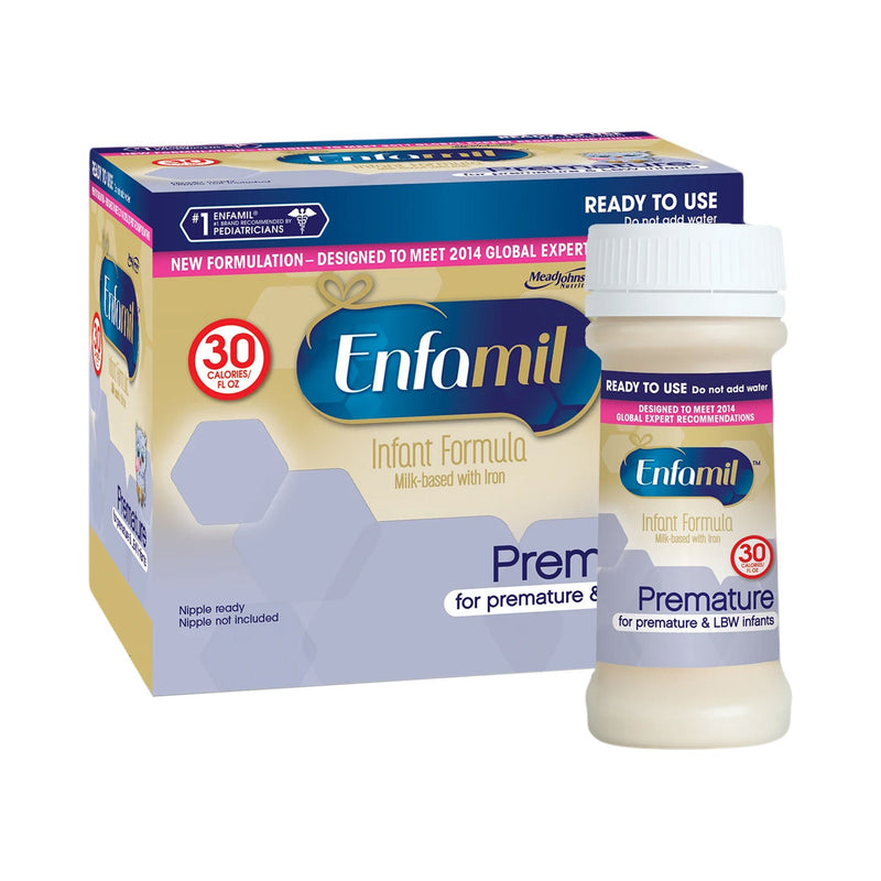 Enfamil Premature 30 Cal Infant Formula, 2-ounce Nursette Bottle (Case of 48)
