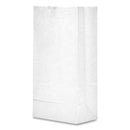 Essendant Co/United Stationers White Paper Bag, 4.17 x 6.13 x 12.44 Inch 