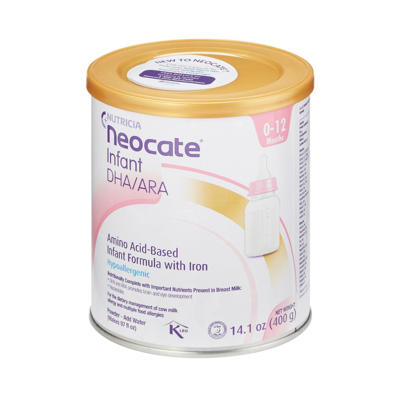 Neocate DHA & ARA Infant Formula, 14.1-ounce Can (Case of 4)