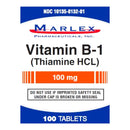 Marlex Pharmaceutical Marlex Vitamin B-1 Supplement 