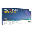 Microflex Medical Supreno EC Nitrile Extended Cuff Length Exam Glove, Extra Large, Blue (500/CS) 
