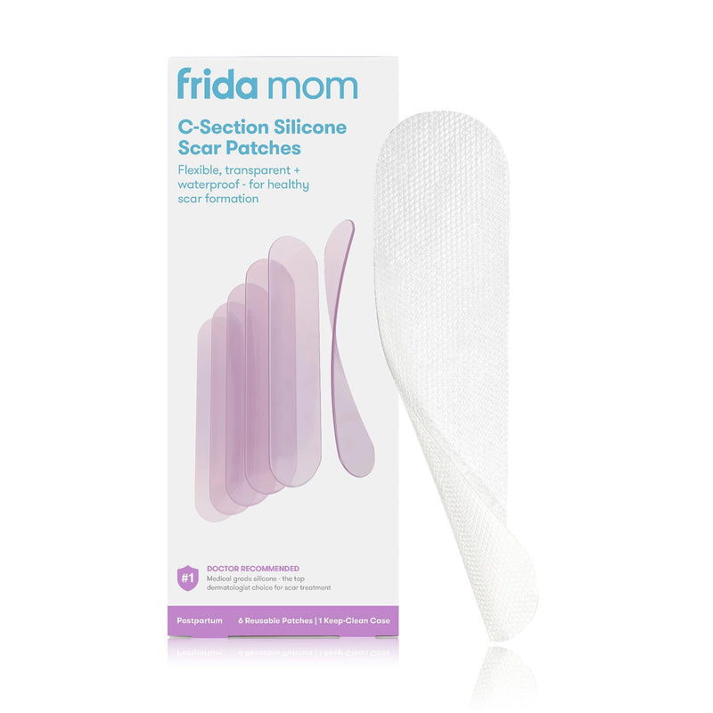 Silicone Skin Strip frida mom C-Section 8 Inch Length Rectangle NonSterile (12/CS)