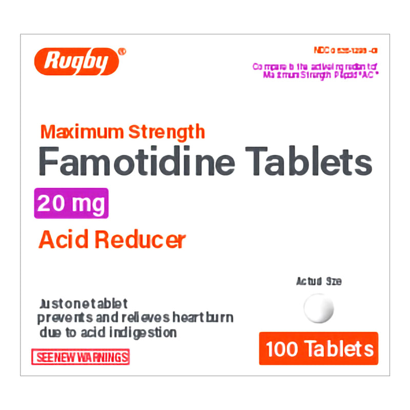 Antacid 20 mg Strength Tablet 100 per Bottle