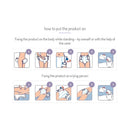 TZMO USA Inc Seni Super Plus Overnight Heavy Absorbency Incontinence Brief, Regular (75/CS) 