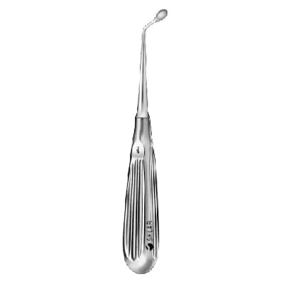 Sklar Uffenorde Curette - 6-3/4", Curved Right - 41-1971