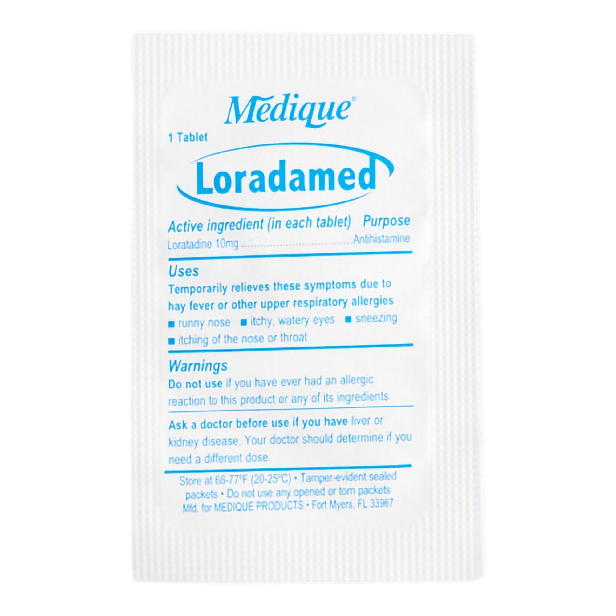 Medique Products Loradamed Loratadine Allergy Relief (50/BX) 