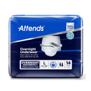 Attends Overnight Underwear with Extended Wear Protection, Large (Case of 56)
