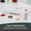 Mabis Healthcare HealthSmart 7-Day Pill Organizer 
