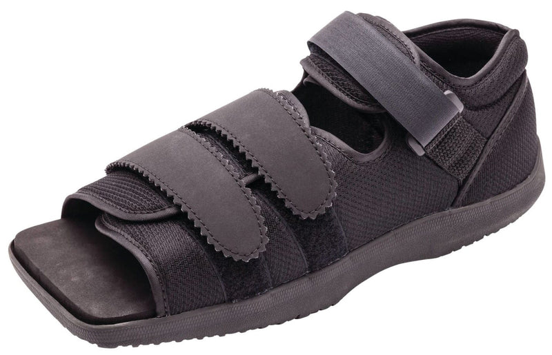 Square Toe Post-Op Shoe Medium Female Black (Each)