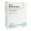 Sion Brands LLC DermaRite Bordered Gauze Island Dressing, 6 x 6 Inch (25/BX) 