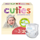 Cuties Complete Care Diapers, Size 3 (Case of 200)