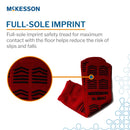 McKesson Slipper Socks, Double Tread, Extra Large, Red (Case of 48 Pairs)