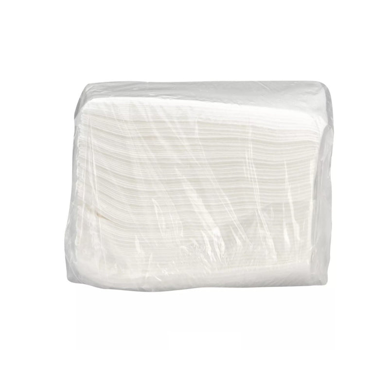 Curity Nonwoven White Washcloth, Disposable (Case of 500)