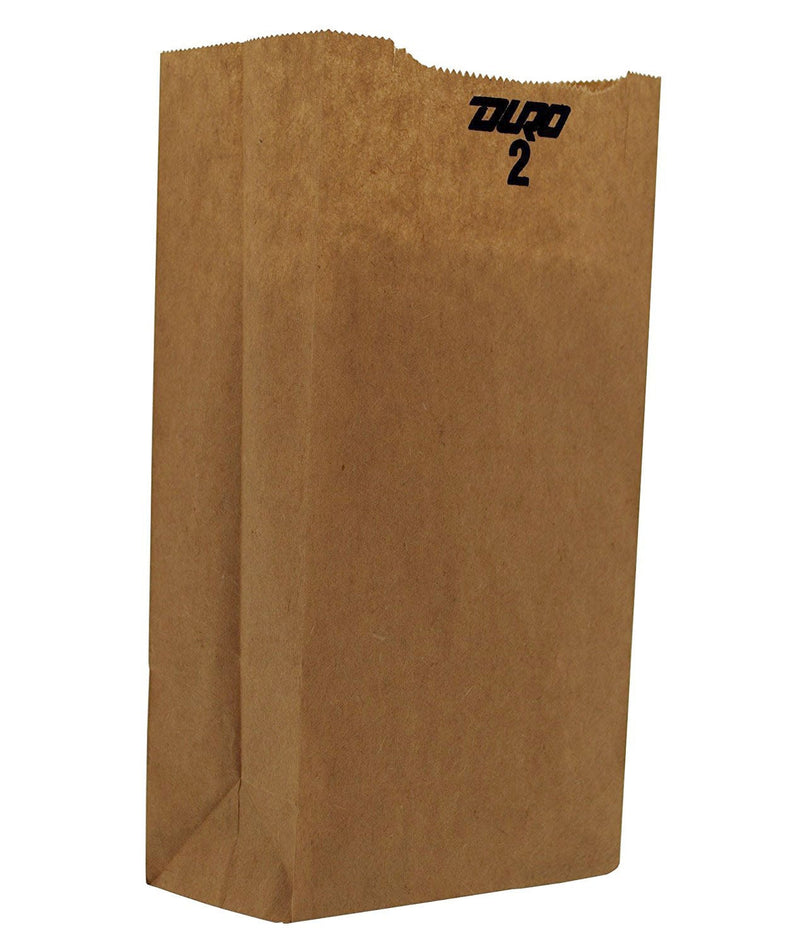 Grocery Bag Duro Brown Kraft Recycled Paper