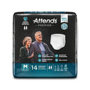 Attends Premier Underwear, Heavy Absorbency, Medium, 34 to 44 Inch Waist/Hip (Case of 56)