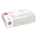 Basic Vinyl Exam Glove, Extra Large, White (Box of 100 Items)
