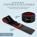 Light Therapy Belt AllevaRed Pro 6-7/8 X 49-3/5 Inch (Each)