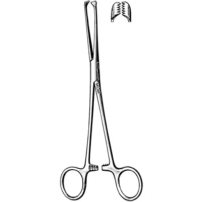 Sklarlite XD Allis Tissue Forceps - 6", 5x6 Teeth, Extra Light and Extra Delicate - 23-2865 