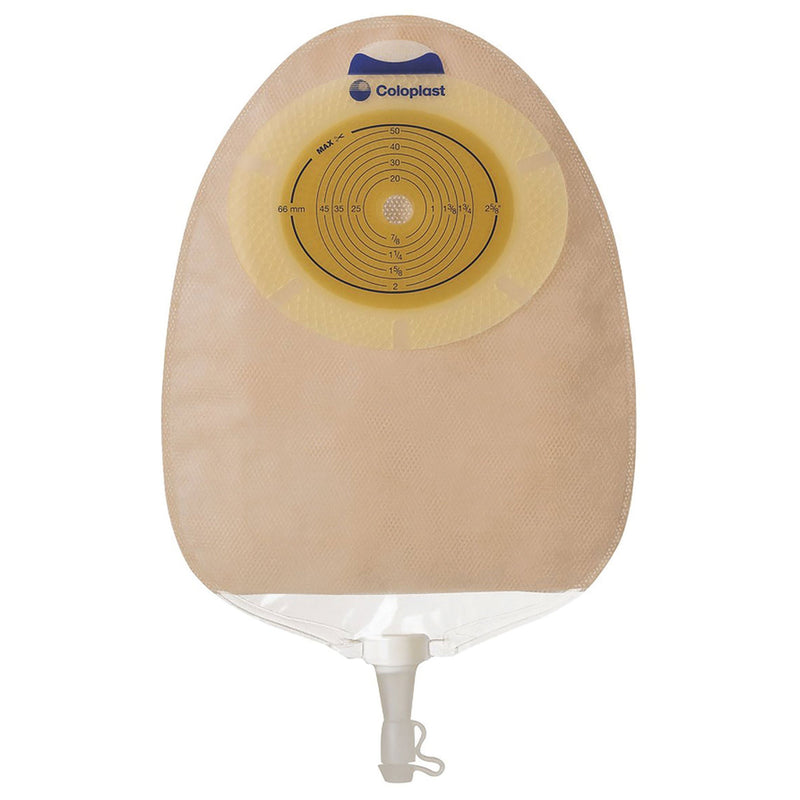 SenSura 1-Piece Transparent Urostomy Pouch, Trim to fit 10 – 76 mm Stomas (Box of 10)