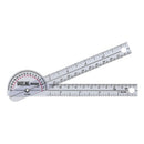 Fabrication Enterprises Baseline 180° Head Plastic Goniometer, 6 Inch Arms 