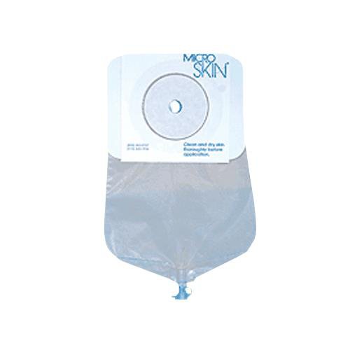 One-Piece Clear Urostomy Pouch, 9 Inch Length, 1½ Inch Stoma (10/BX) 