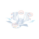 Seni Super Quatro Severe Absorbency Incontinence Brief, Medium (Case of 40)