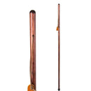 Brazos Traditional Straight Pine Handcrafted Walking Stick, 55-Inch, Red (Each)