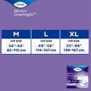 Essity HMS North America Inc Tena ProSkin Overnight Super Fully Breathable Underwear, Medium (56/CS) 