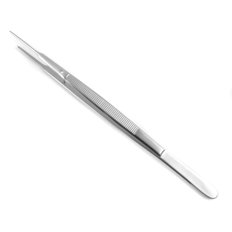 Econo Gerald Tissue Forceps - 7", Straight, 1x2 Teeth, Disposable, BX 12 - 21-612