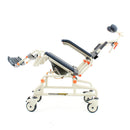 Specialty Commode / Shower Chair Removable Arms Aluminum Frame With Backrest 18 Inch Seat Width 350 lbs. Weight Capacity (Each)
