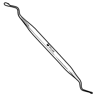 Sklar Jansen Bone Curette 6-1/2" - 41-1977