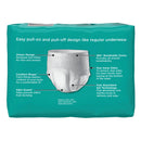 ActivStyle Inc Absorbent Underwear Rely Maximum Pull On with Tear Away Seams Adult X-Large Unisex Disposable Heavy Absorbency (80/CS)