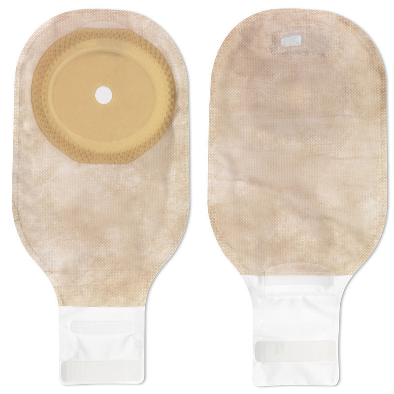 Premier One-Piece Beige Ostomy Pouch, Cut to fit Oval Stomas up to 75 x 65 mm (Box of 10)