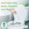 McKesson Flushable* Wet Wipes - Unscented, 96 Wet Wipes per Pack (96/PK)