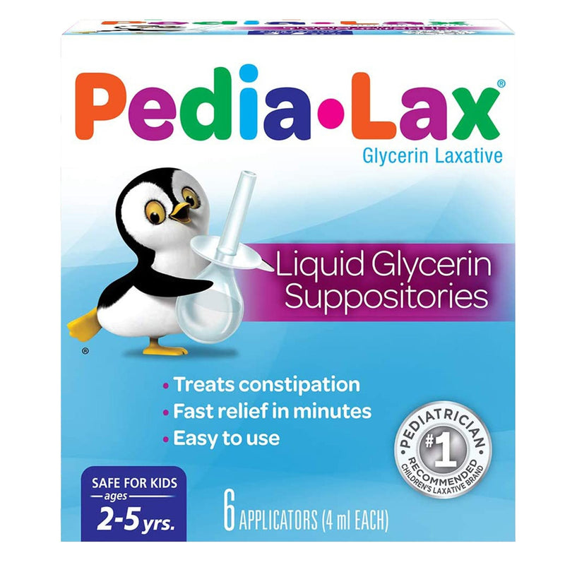 C.B. Fleet Pedia-Lax Glycerin Laxative (6/BX) 