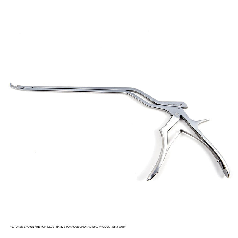 Sklar Kerrison Rongeur - 4-1/4", Bayonet Up, Curved Up, Upwards Cutting (40°), 1mm Tip, Titanium Nitride Coated - 42-8801 