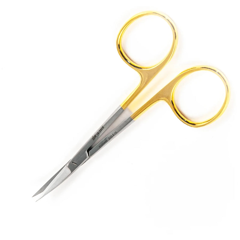 Sklar Edge TC Iris Scissors - 4-1/2", Curved, Sharp/Sharp - 16-2505