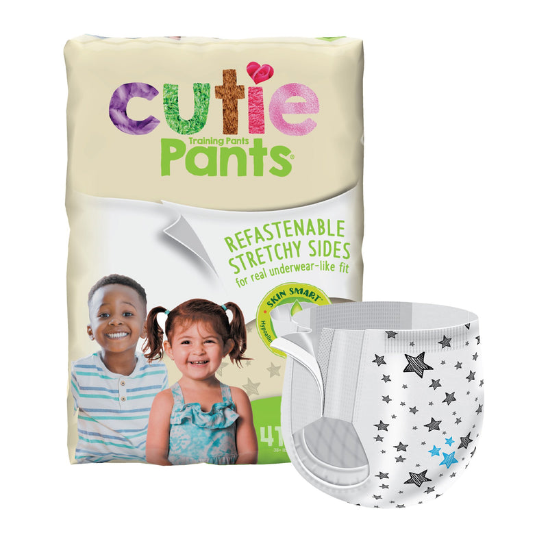 Cutie Pants Unisex Toddler, Heavy Absorbency, 35+ lbs, 4T – 5T (Case of 76)