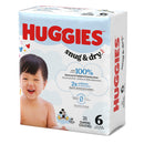 Huggies Snug & Dry Diapers, Size 6 (Case of 84)