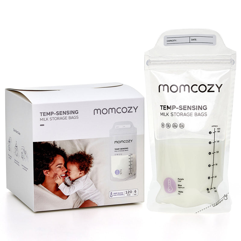 Momcozy Breast Milk Storage Bag, 6-ounce capacity (Pack of 120)