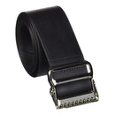 Performance Health Gait Belt Easi-Care 72 Inch Length Black Vinyl Coated Webbing 