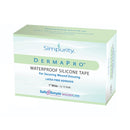 Safe N Simple DermaPro Silicone Medical Tape, 1 Inch x 5 Yard, Transparent (288/CS) 