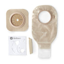 Hollister New Image 19104 2-Piece Clear Ileostomy/Colostomy Pouch, 70 mm Flange, Blue (5/BX) 
