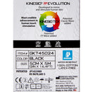 Kinesio Tex Gold Cotton Kinesiology Tape, 2 Inch x 5-1/2 Yard, Black (Each)