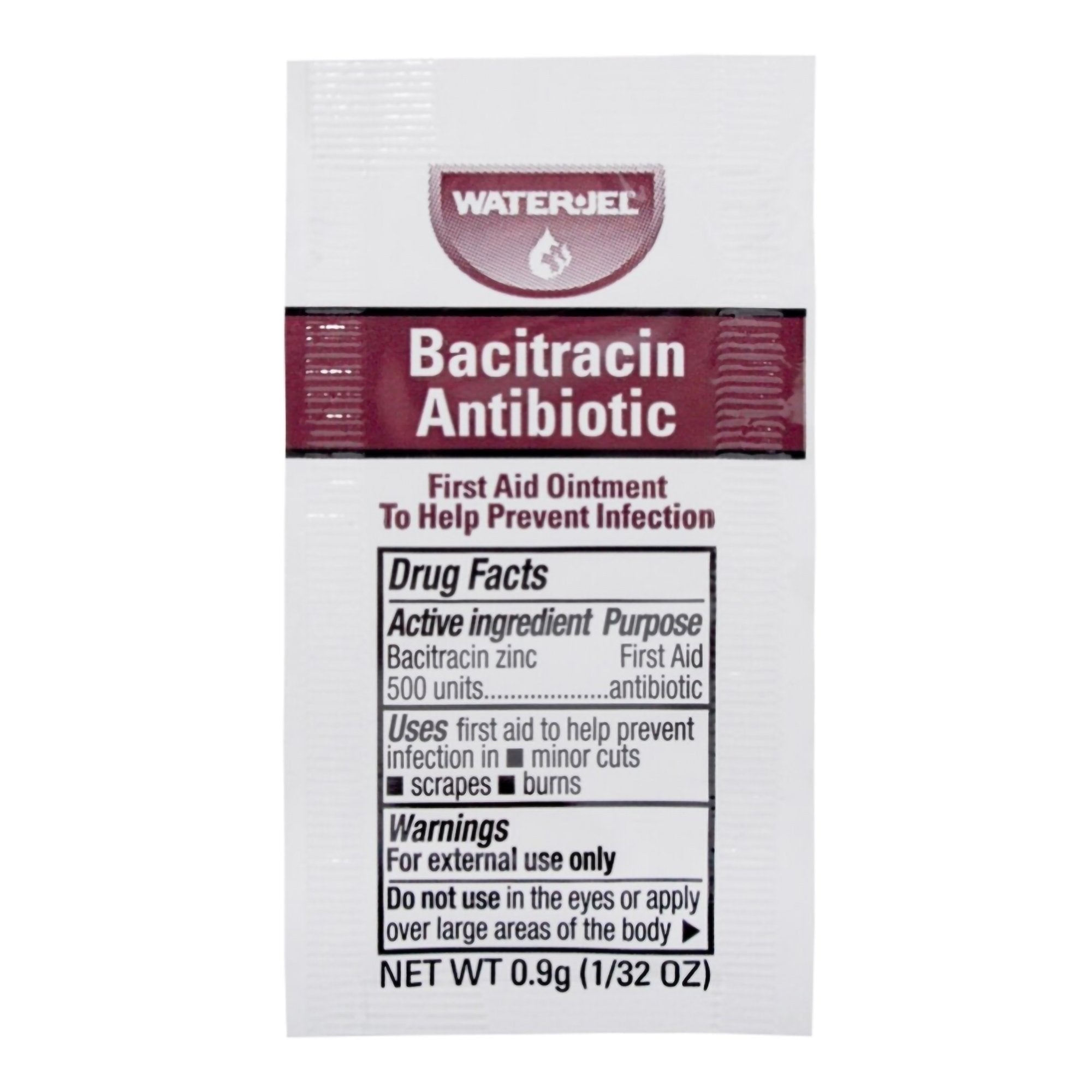 Safeguard US Operating LLC Water Jel Bacitracin Zinc First Aid Antibiotic (1800/CS) 